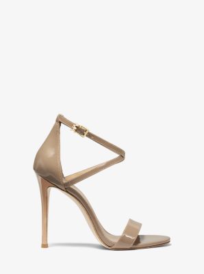 Antonia Patent Leather Sandal Michael Kors