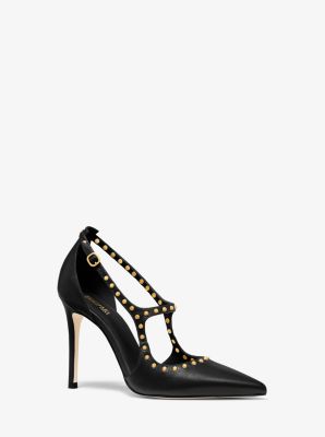 Tag et bad Macadam elefant Ava Studded Leather Pump | Michael Kors