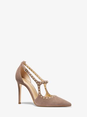 Ava studded sales suede pump