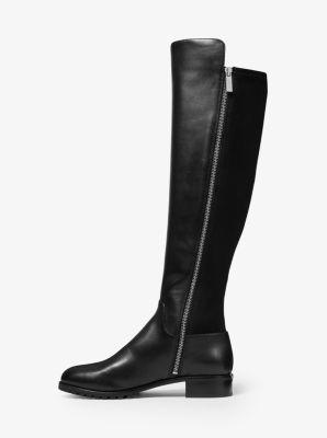 Branson Stretch Leather Boot | Michael Kors