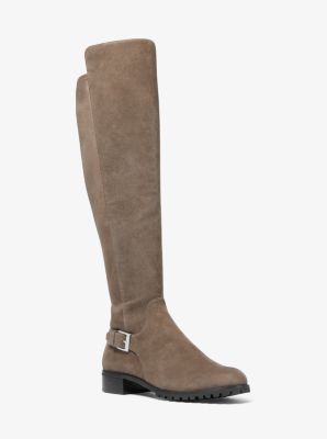 Branson Stretch Suede Boot | Michael Kors