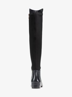 michael kors bromley nappa leather boot