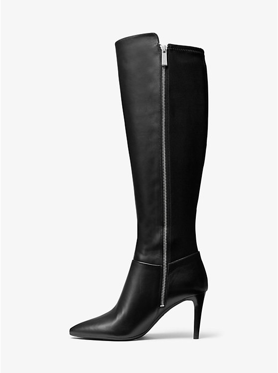 Dorothy Flex Stretch Leather Boot | Michael Kors