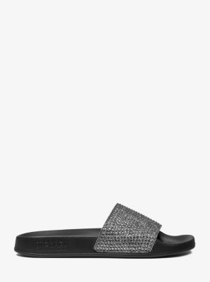 Michael kors store gilmore embellished slides