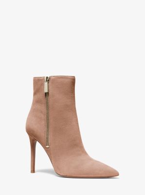 michael kors suede ankle boots