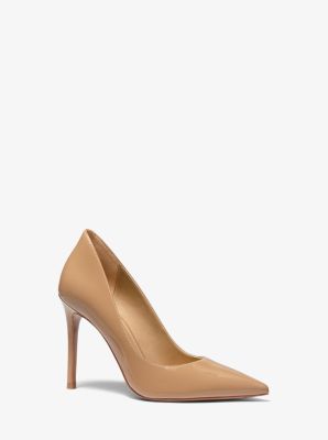 Michael kors keke patent sales leather pump