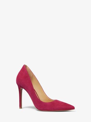 michael kors keke suede pump