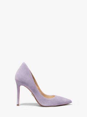 michael kors suede pumps