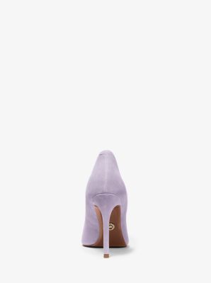 michael kors pumps purple