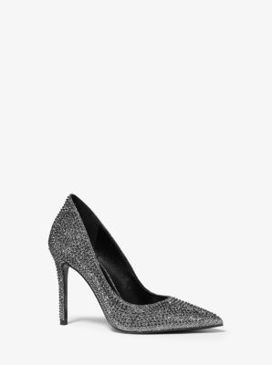 Keke crystal sales embellished pump