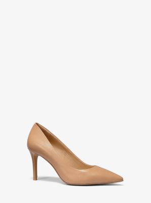 michael kors heels tan