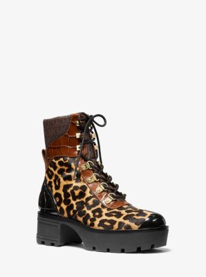 Michael kors military sales boots