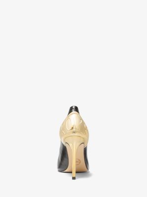 Khloe leather store pump michael kors