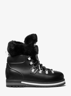  Michael Kors Stormy Rain Boot Black 6 M : Clothing, Shoes &  Jewelry