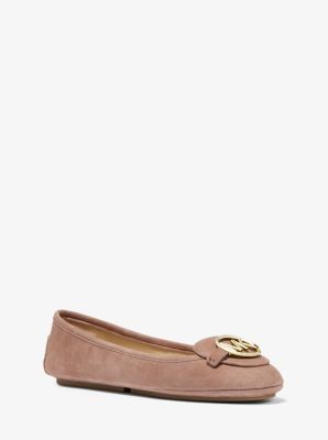 michael kors suede moccasins