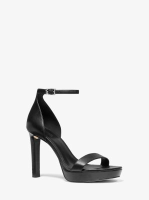 Margot Leather Platform Sandal | Michael Kors