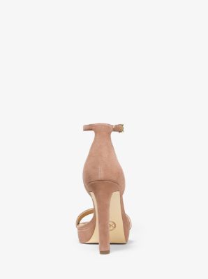 Margot suede best sale platform sandal