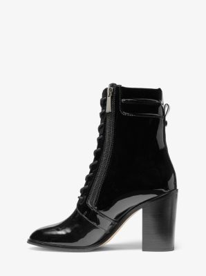 michael kors rosario lace up bootie