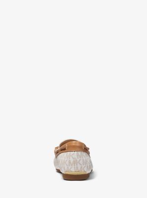 Sutton Logo Moccasin in PEANUT | Michael Kors