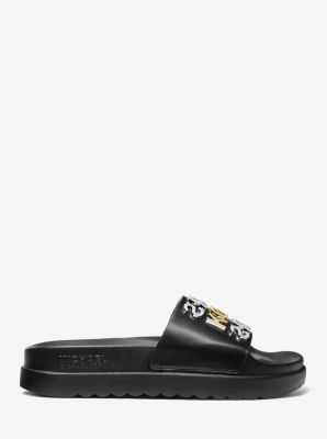 tyra embellished slide sandal