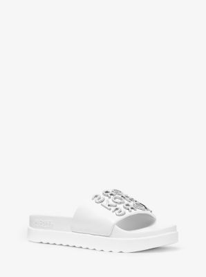 Tyra Embellished Slide Sandal | Michael 