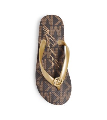 Logo Charm Flip-Flop