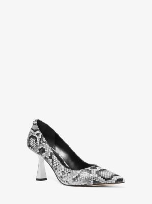 Michael kors cheap snakeskin pumps