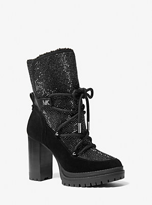Culver Embellished Lace-Up Boot