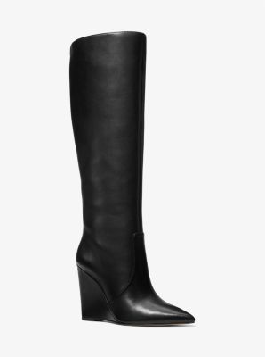 Michael KORS MK Signature Buckle Mid Calf RUBBER RAIN BOOTS - Size 6M