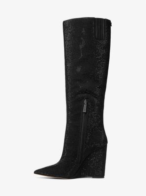 Michael kors wedge ankle boots hotsell