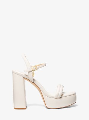 Plateau-Sandale Laci aus Leder image number 1