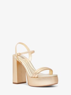 Laci Metallic Leather Platform Sandal image number 0