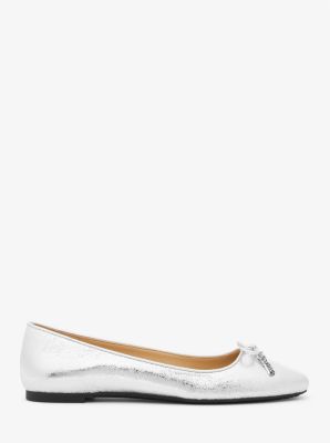 Nori Flex Metallic Leather Ballet Flat