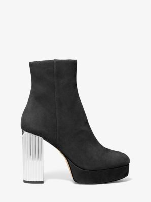 Porter Suede Platform Ankle Boot