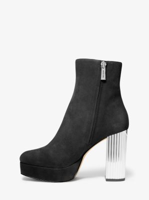 Porter Suede Platform Ankle Boot