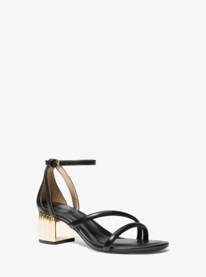 Michael kors best sale block heel