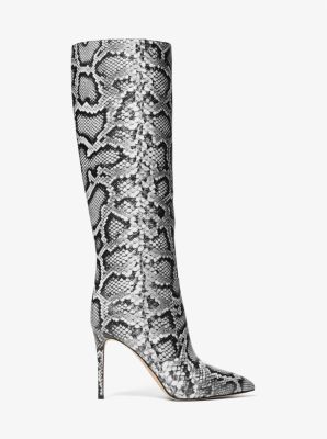 Rowlan snakeskin hot sale embossed bootie