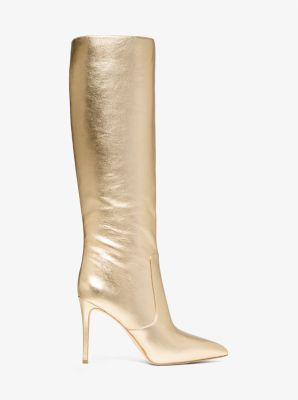 Rue Metallic Leather Knee Boot image number 1