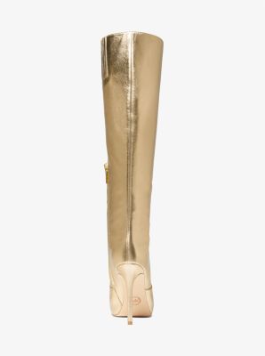 Rue Metallic Leather Knee Boot image number 3