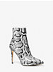 Rue Snake Embossed Leather Ankle Boot image number 0