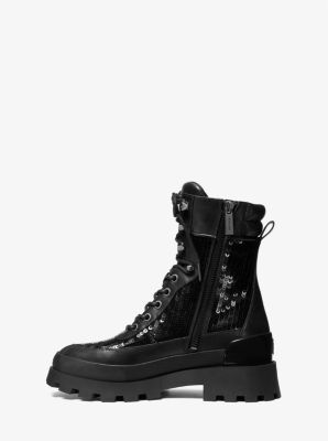 Louis Vuitton Lace Up boots(Black)