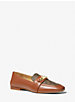 Tiffanie Leather and Empire Signature Logo Mule image number 0