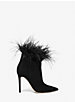 Whitby Feather Trim Suede Ankle Boot image number 1