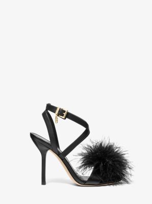 Michael kors hot sale feather shoes