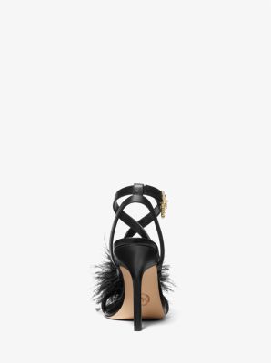 Michael kors discount feather heels