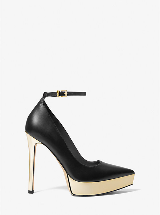Xenia Leather Platform Pump image number 1