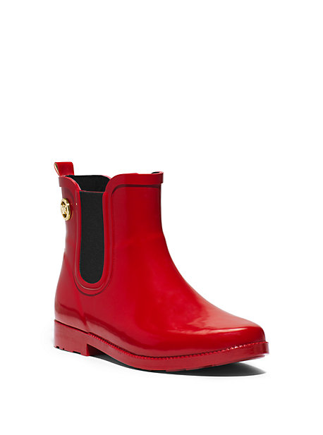 Top 50+ imagen michael kors short rain boots