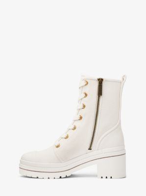 Michael kors corey sales canvas boots