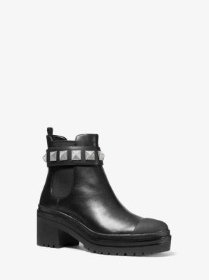 Glenn Studded Leather Boot | Michael Kors