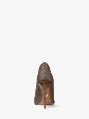 michael kors logo pumps